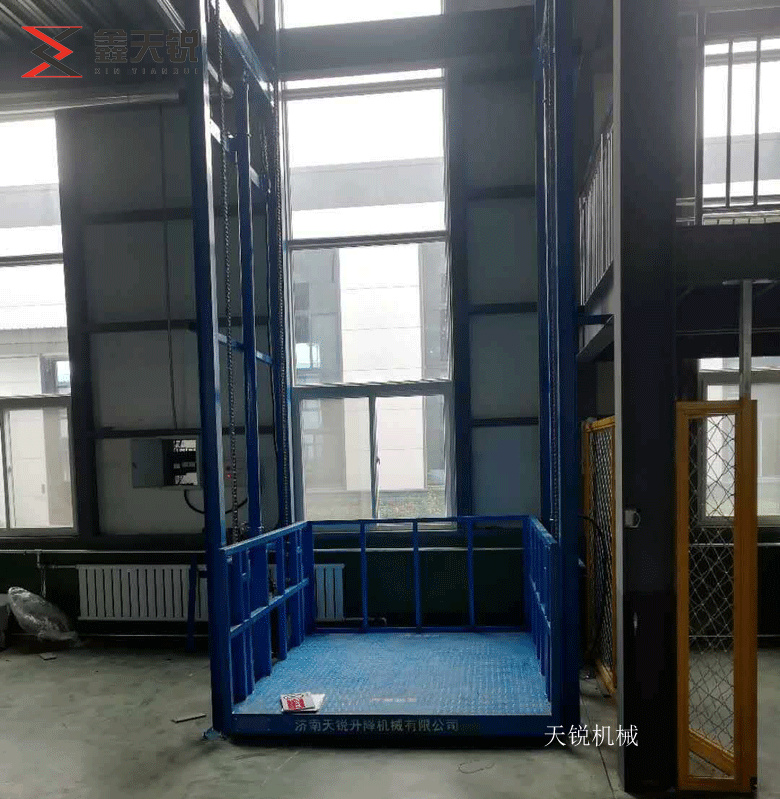 庆阳导轨式升降机验收合格